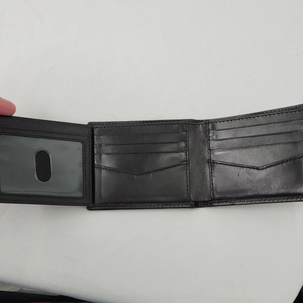 Fossil Black Leather Wallet